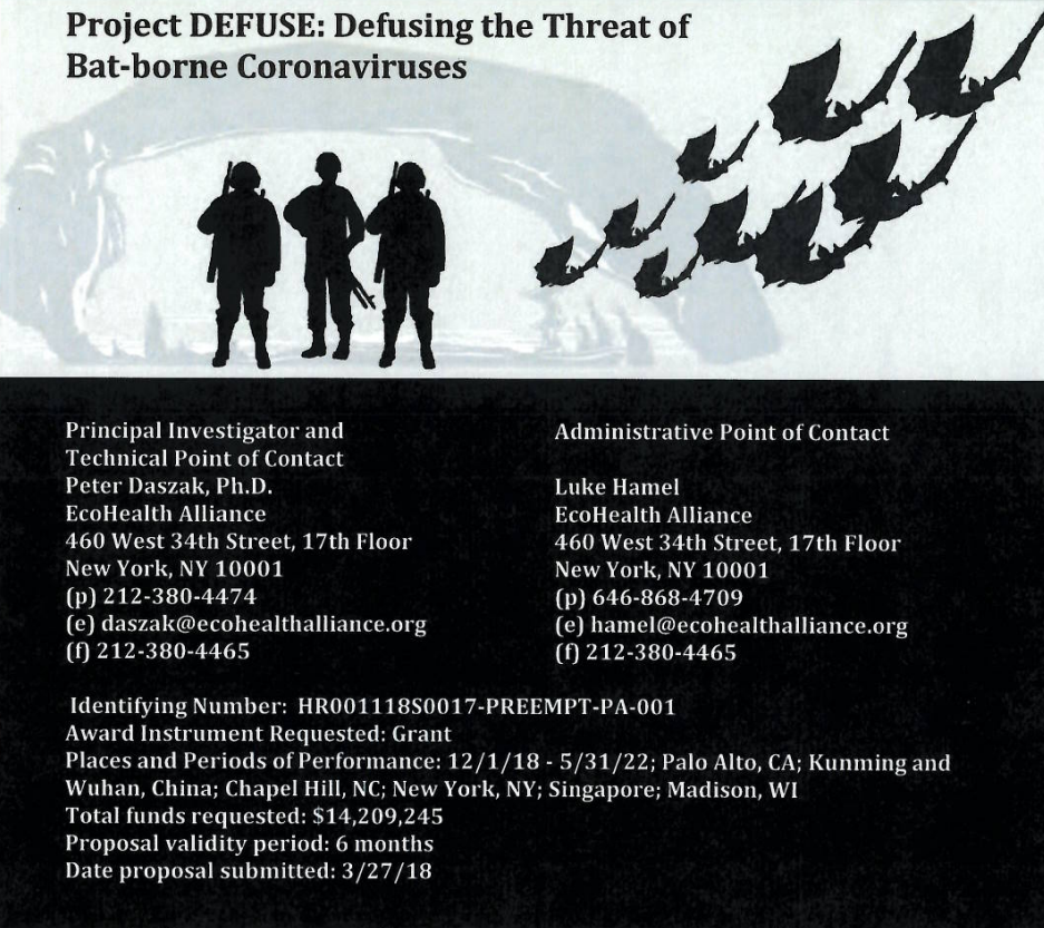 Infographic of Project DEFUSE