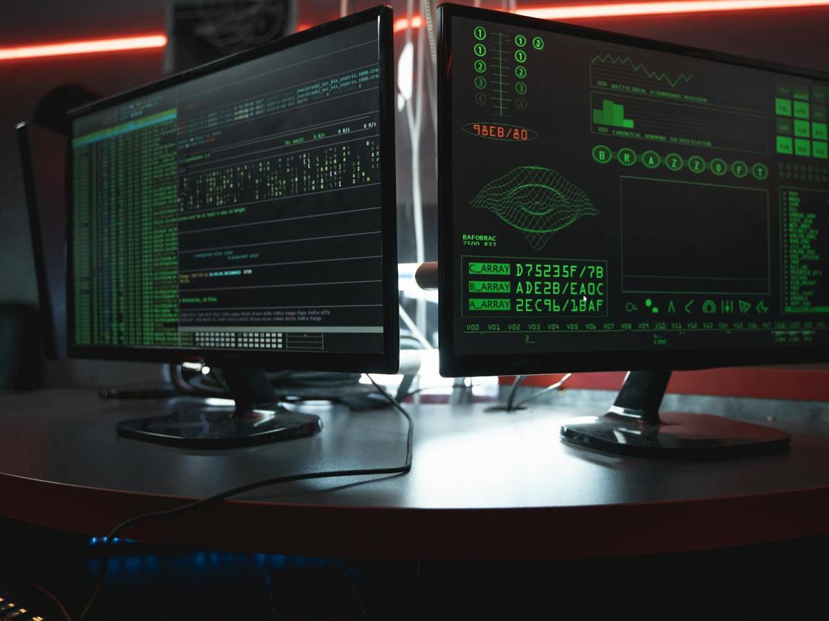 close up view of system hacking