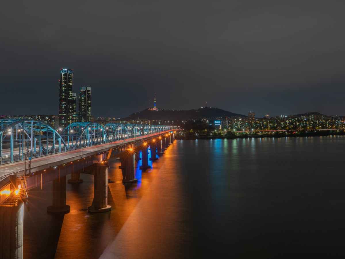 concrete bridge photography