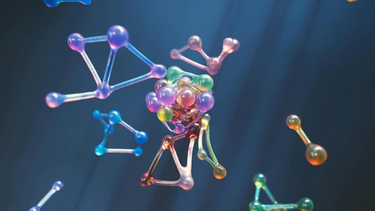 graphic design of molecular models