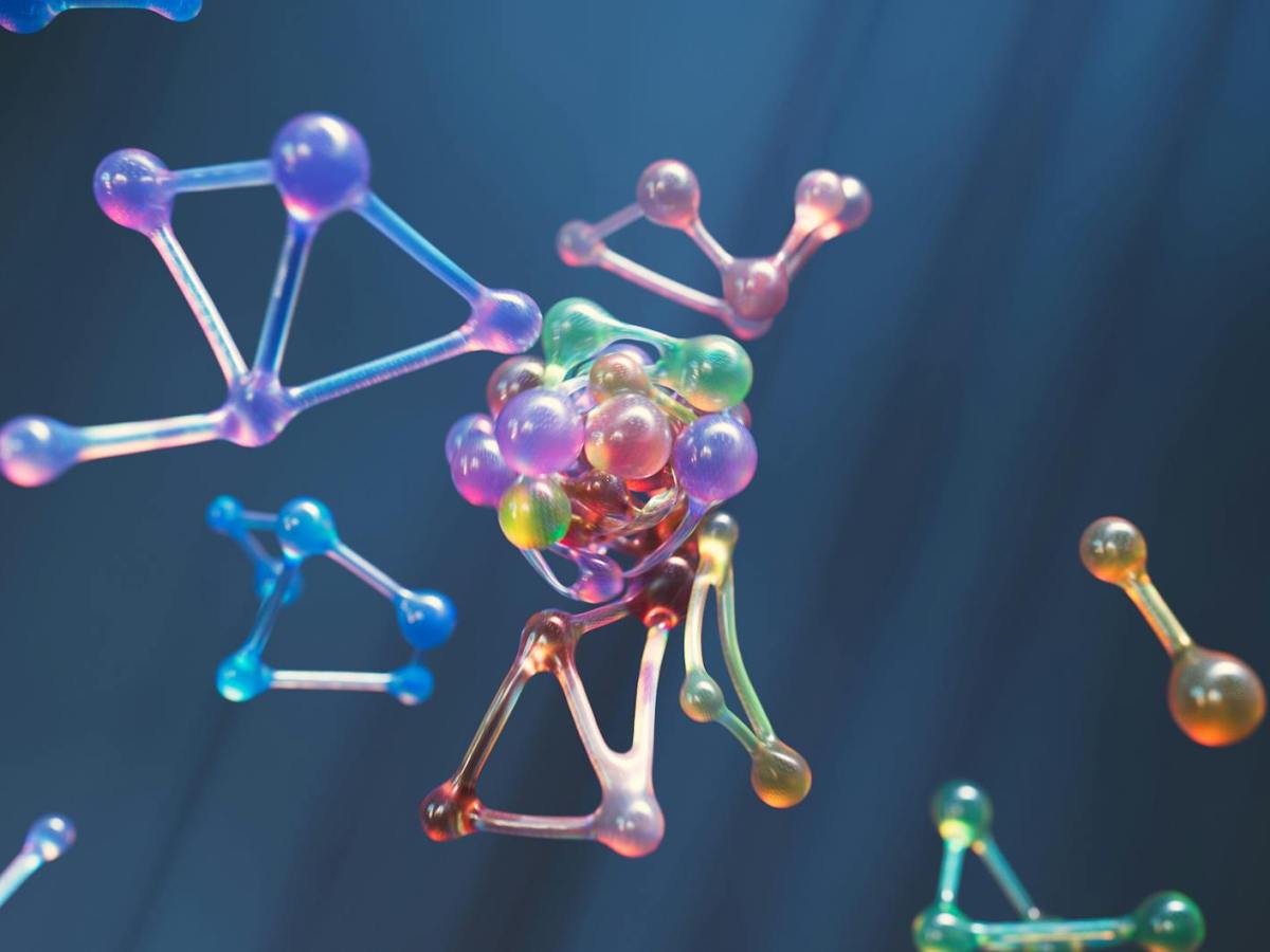 graphic design of molecular models