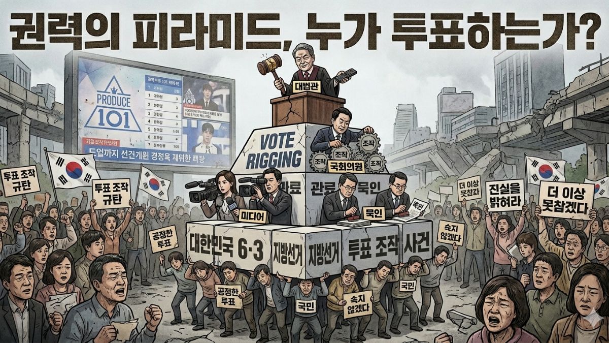 만평, 구글의 제미나이 이야기…”한국 6·3 지방선거로 드러난 시스템”