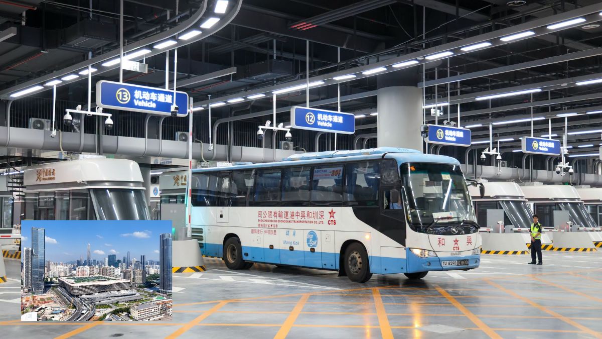 홍콩·중국 심천 교통 강화…신 황강 검문소 개통, 출입국 5분컷